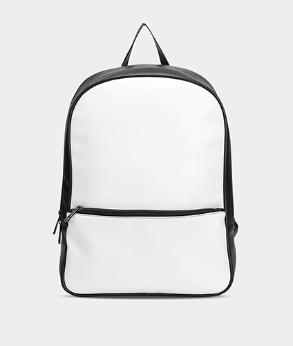 Classic Faux Leather Backpack
